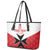 Custom Malta Football Champions Leather Tote Bag Sporty Style