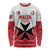 Custom Malta Football Champions Long Sleeve Shirt Sporty Style