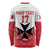 Custom Malta Football Champions Long Sleeve Shirt Sporty Style