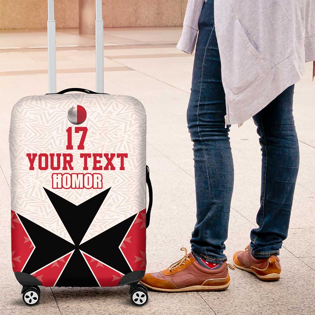 Custom Malta Football Champions Luggage Cover Sporty Style