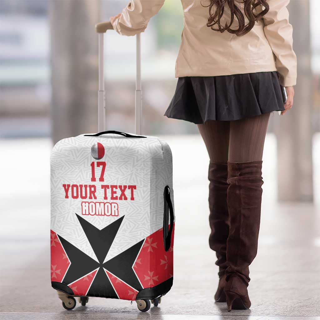 Custom Malta Football Champions Luggage Cover Sporty Style