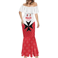 Custom Malta Football Champions Mermaid Dress Sporty Style