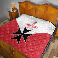 Custom Malta Football Champions Quilt Sporty Style