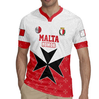 Custom Malta Football Champions Rugby Jersey Sporty Style