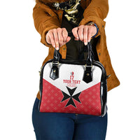 Custom Malta Football Champions Shoulder Handbag Sporty Style
