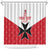 Custom Malta Football Champions Shower Curtain Sporty Style