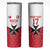 Custom Malta Football Champions Skinny Tumbler Sporty Style