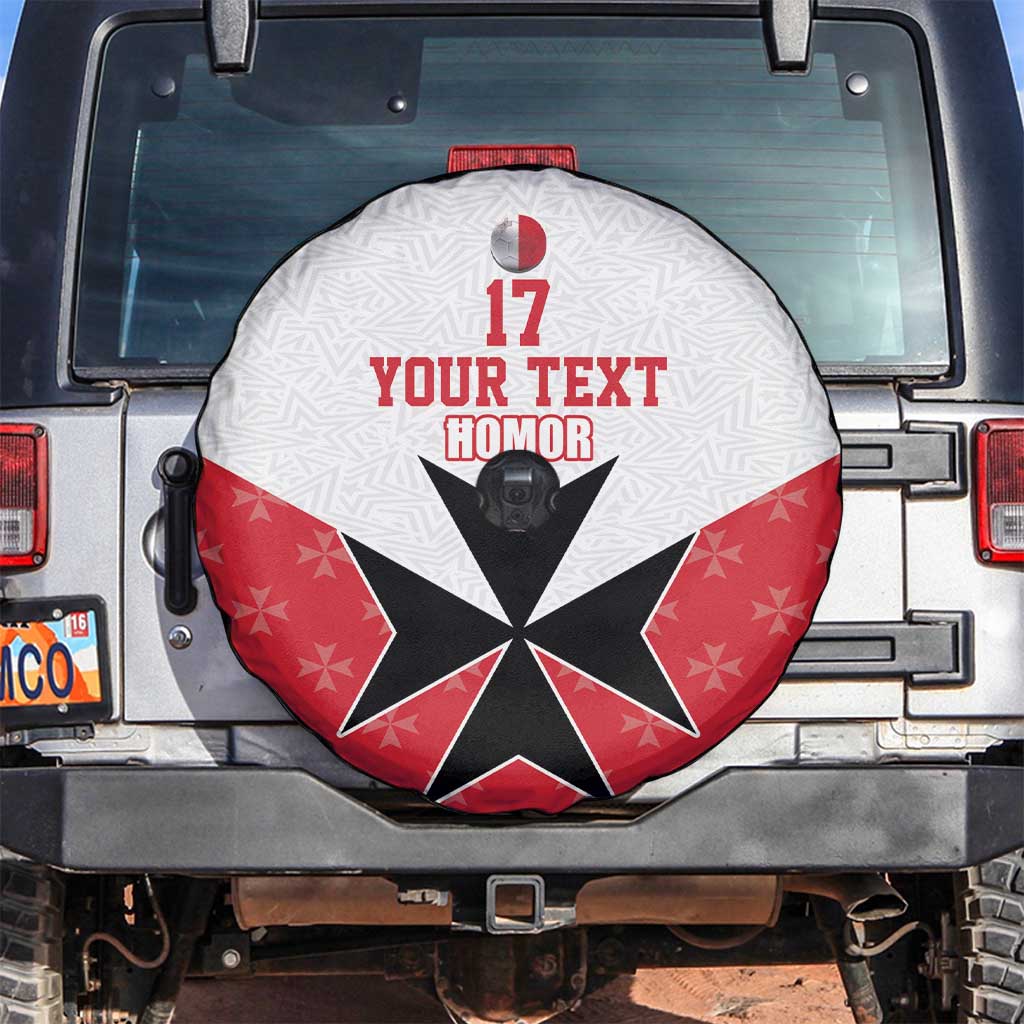 Custom Malta Football Champions Spare Tire Cover Sporty Style