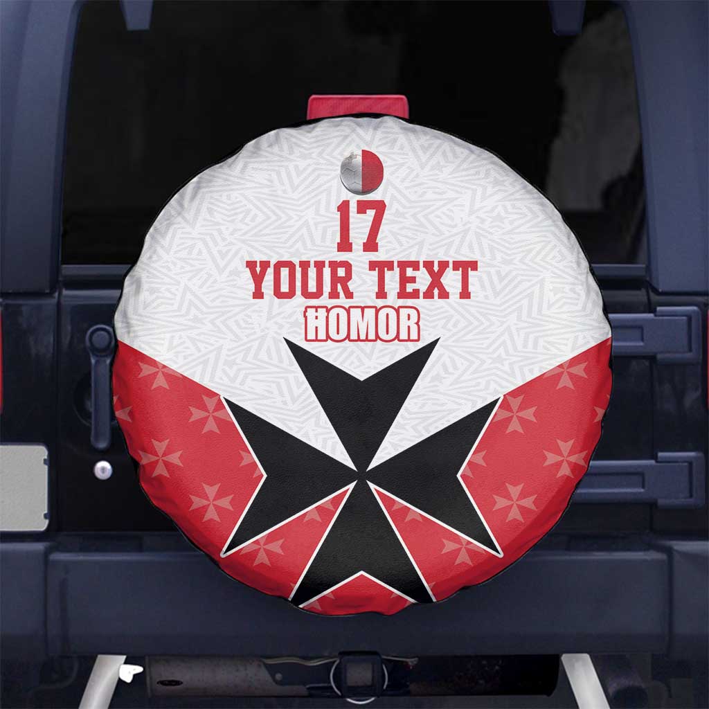 Custom Malta Football Champions Spare Tire Cover Sporty Style