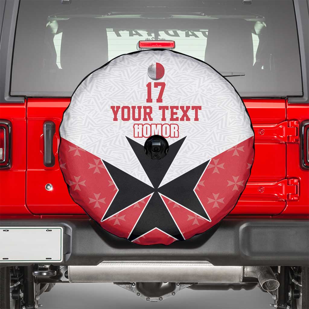Custom Malta Football Champions Spare Tire Cover Sporty Style
