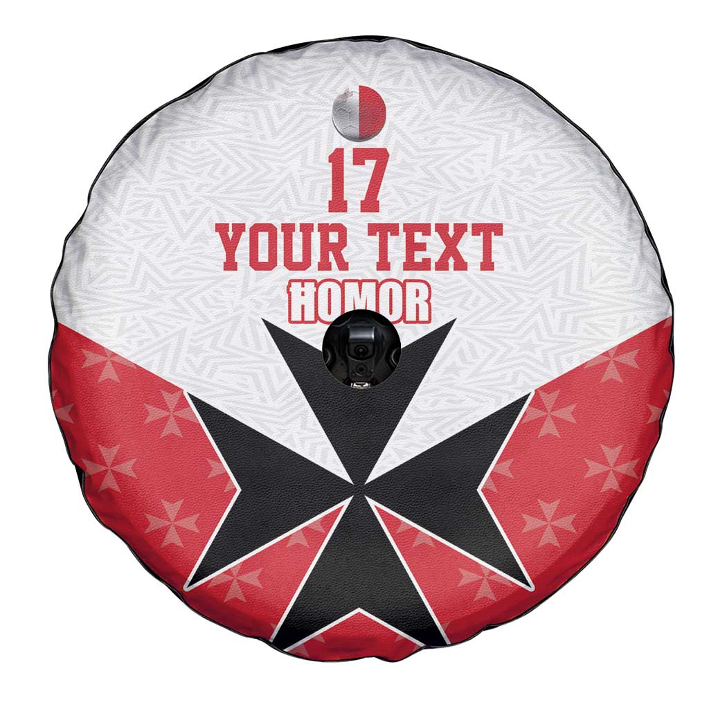 Custom Malta Football Champions Spare Tire Cover Sporty Style