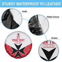 Custom Malta Football Champions Spare Tire Cover Sporty Style
