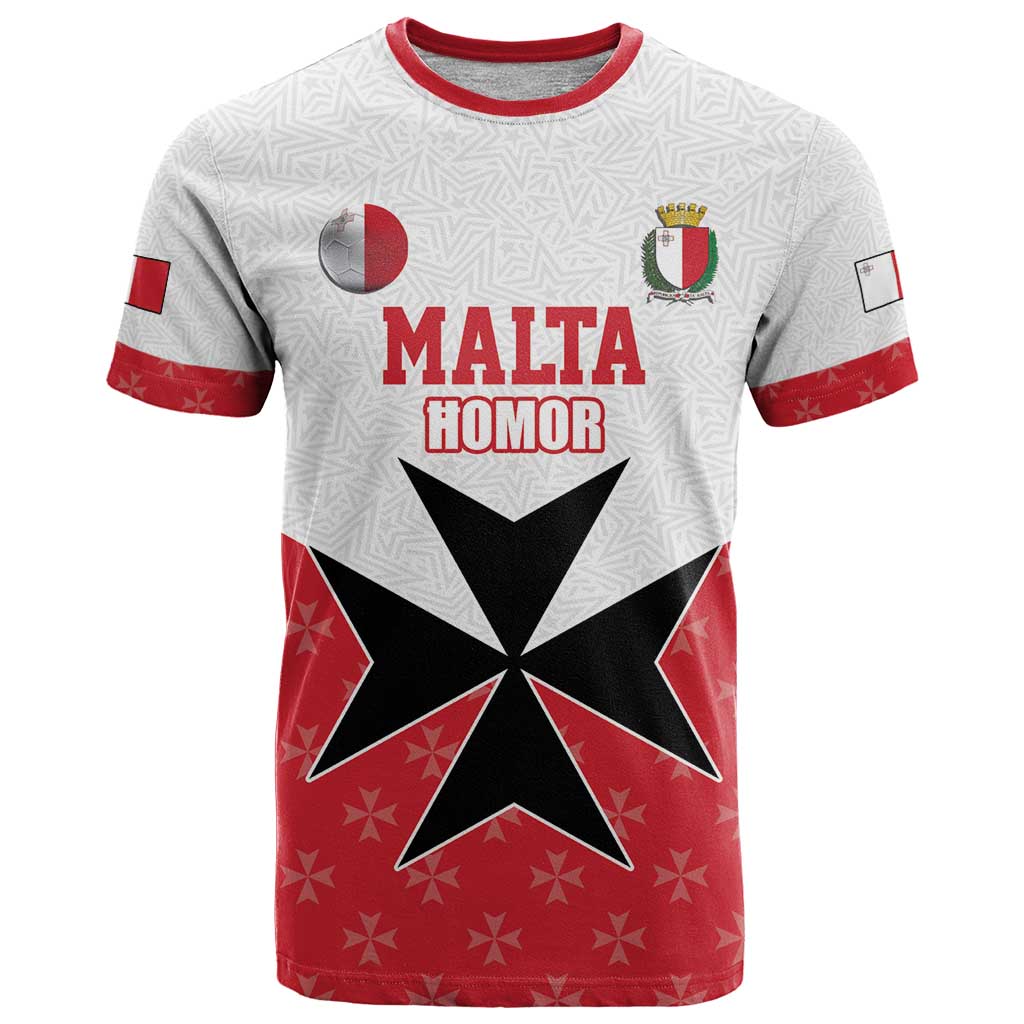 Custom Malta Football Champions T Shirt Sporty Style