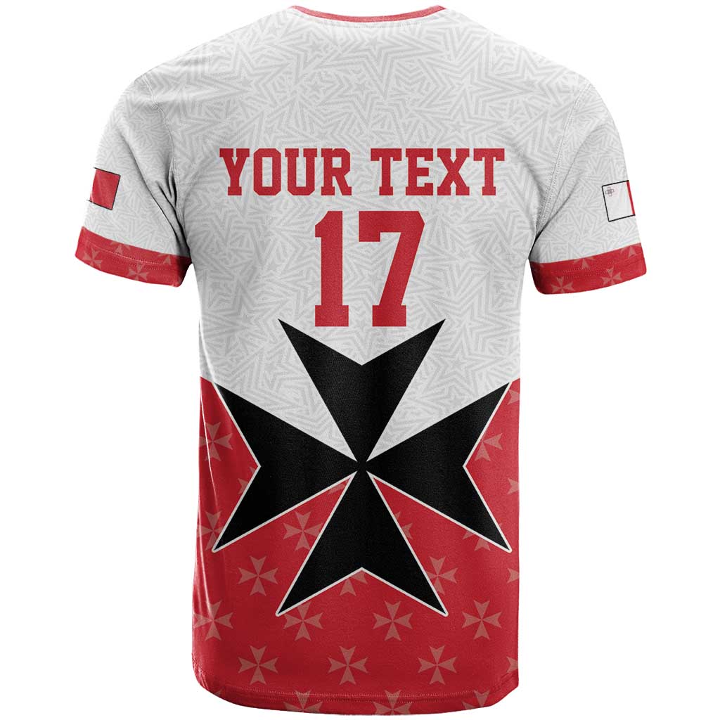 Custom Malta Football Champions T Shirt Sporty Style