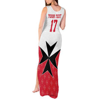 Custom Malta Football Champions Tank Maxi Dress Sporty Style