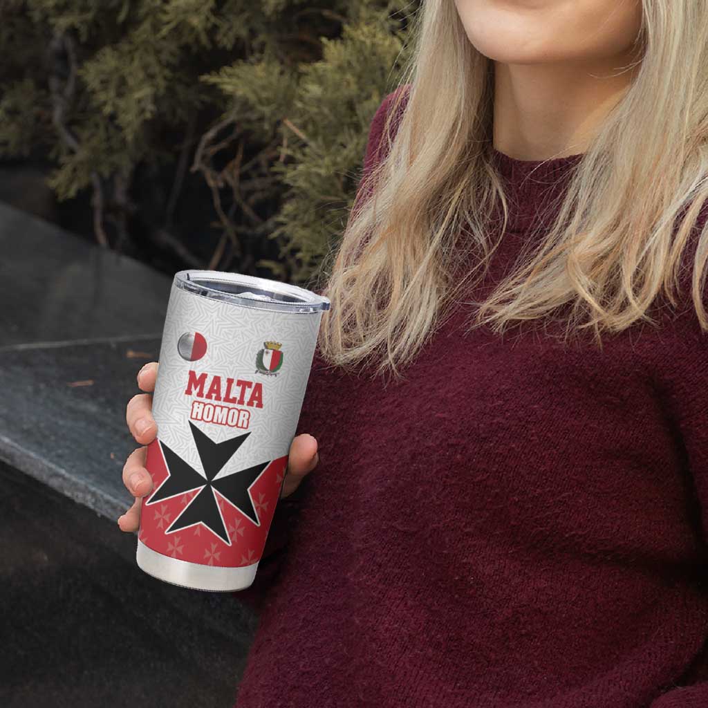 Custom Malta Football Champions Tumbler Cup Sporty Style