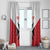 Custom Malta Football Champions Window Curtain Sporty Style