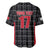 Custom Malta Football Jersey Go Champions Baseball Jersey Black Style