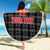 Custom Malta Football Jersey Go Champions Beach Blanket Black Style