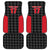 Custom Malta Football Jersey Go Champions Car Mats Black Style