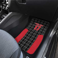 Custom Malta Football Jersey Go Champions Car Mats Black Style