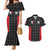 Custom Malta Football Jersey Go Champions Couples Matching Mermaid Dress and Hawaiian Shirt Black Style