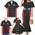 Custom Malta Football Jersey Go Champions Family Matching Mermaid Dress and Hawaiian Shirt Black Style