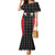 Custom Malta Football Jersey Go Champions Family Matching Mermaid Dress and Hawaiian Shirt Black Style
