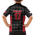 Custom Malta Football Jersey Go Champions Family Matching Puletasi and Hawaiian Shirt Black Style