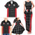 Custom Malta Football Jersey Go Champions Family Matching Tank Maxi Dress and Hawaiian Shirt Black Style