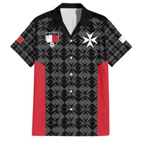 Custom Malta Football Jersey Go Champions Hawaiian Shirt Black Style