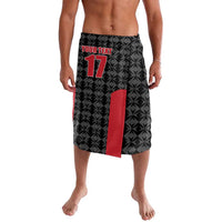 Custom Malta Football Jersey Go Champions Lavalava Black Style