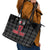 Custom Malta Football Jersey Go Champions Leather Tote Bag Black Style