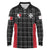 Custom Malta Football Jersey Go Champions Long Sleeve Polo Shirt Black Style