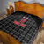 Custom Malta Football Jersey Go Champions Quilt Black Style