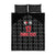 Custom Malta Football Jersey Go Champions Quilt Bed Set Black Style