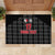 Custom Malta Football Jersey Go Champions Rubber Doormat Black Style