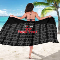 Custom Malta Football Jersey Go Champions Sarong Black Style