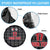 Custom Malta Football Jersey Go Champions Spare Tire Cover Black Style