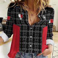 Custom Malta Football Jersey Go Champions Women Casual Shirt Black Style