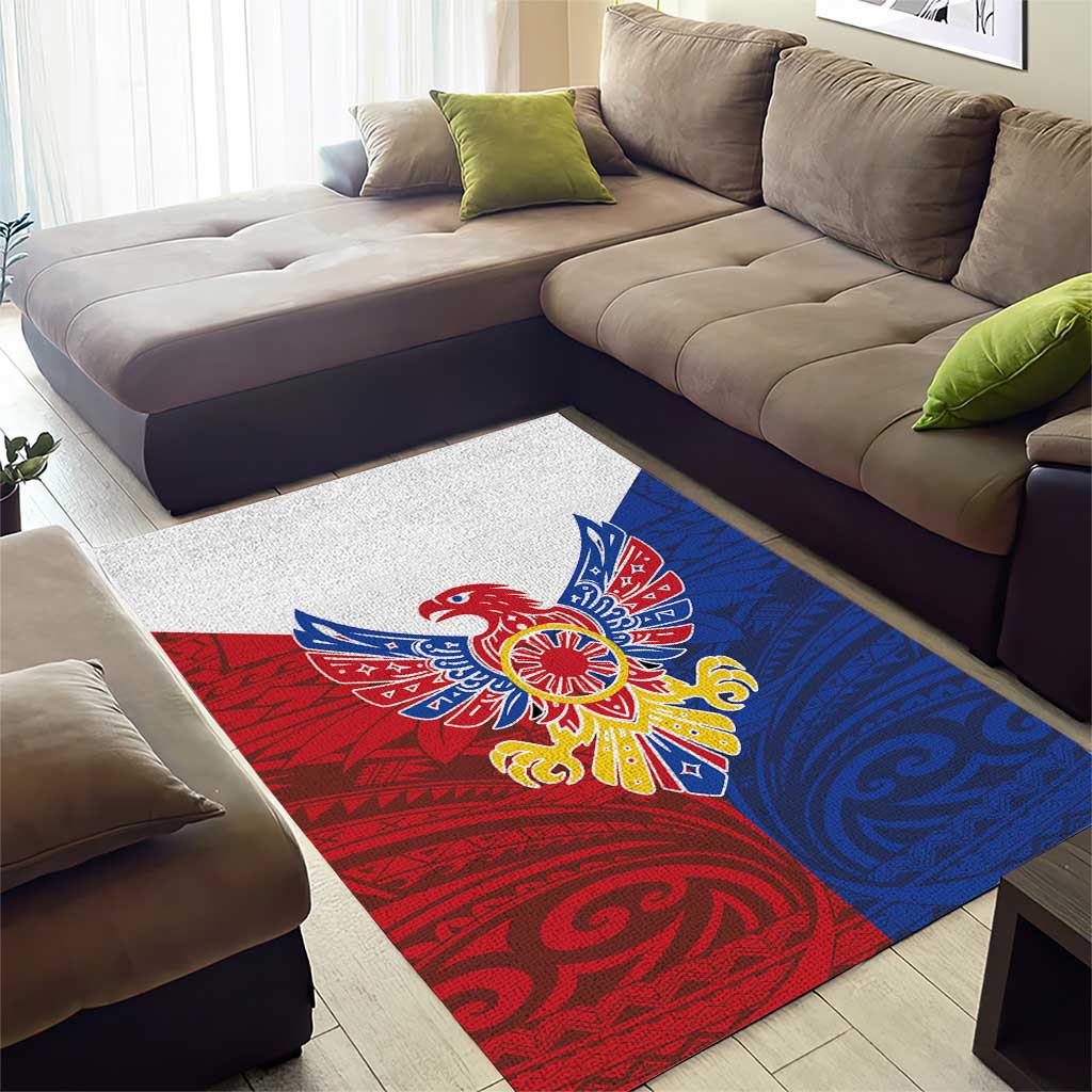 Philippine Eagle Week Area Rug Filipino Patern