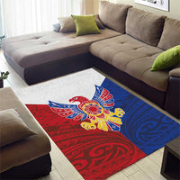 Philippine Eagle Week Area Rug Filipino Patern