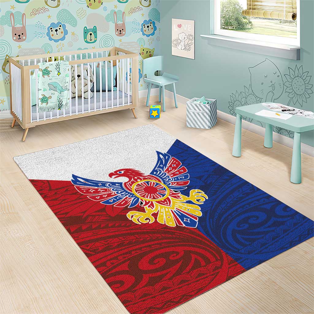 Philippine Eagle Week Area Rug Filipino Patern