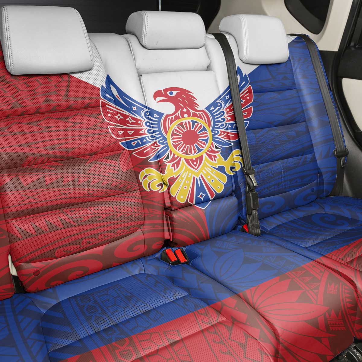 Philippine Eagle Week Back Car Seat Cover Filipino Patern