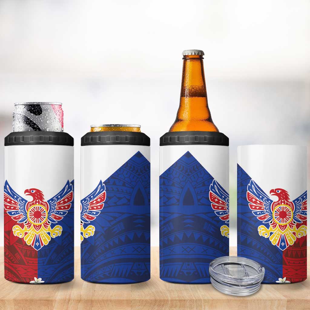 Philippine Eagle Week 4 in 1 Can Cooler Tumbler Filipino Patern