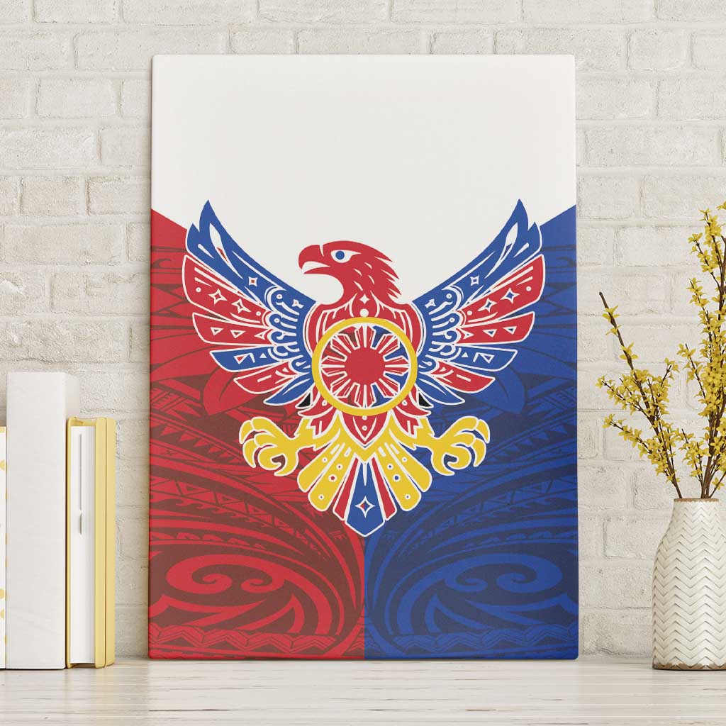 Philippine Eagle Week Canvas Wall Art Filipino Patern