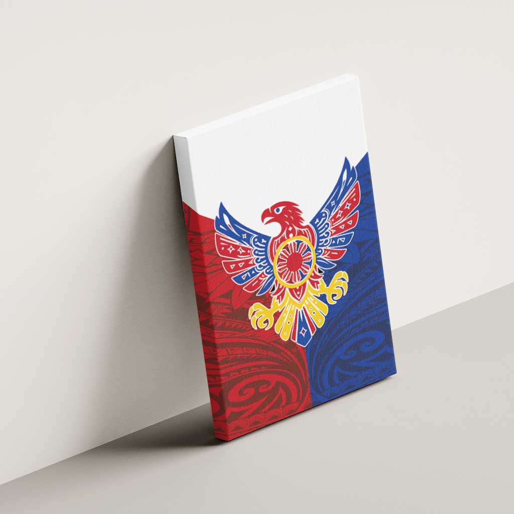 Philippine Eagle Week Canvas Wall Art Filipino Patern