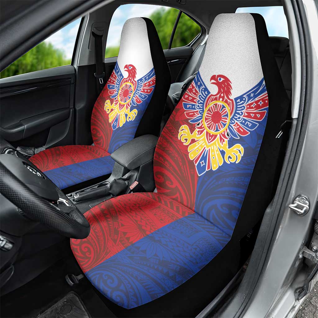 Philippine Eagle Week Car Seat Cover Filipino Patern