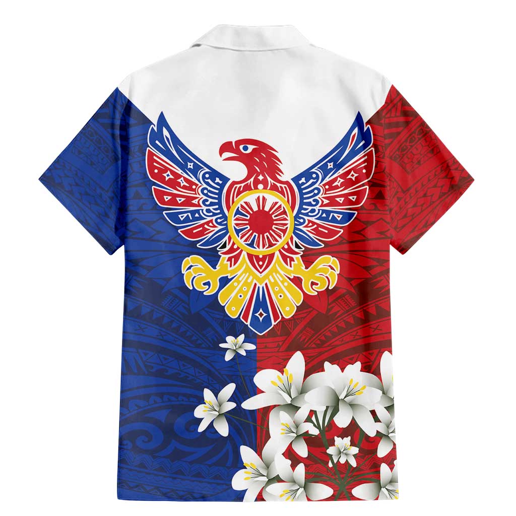 Philippine Eagle Week Family Matching Mermaid Dress and Hawaiian Shirt Filipino Patern