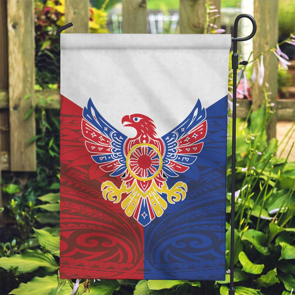 Philippine Eagle Week Garden Flag Filipino Patern